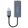 Karta sieciowa SAVIO AK-83 USB-A na RJ-45 męski, 5 Gbit/s, czarna