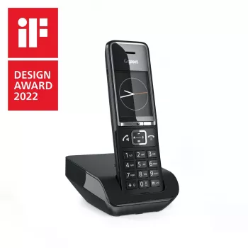 Telefon bezprzewodowy Gigaset Comfort 550 — słuchawka DECT o długim czasie pracy baterii