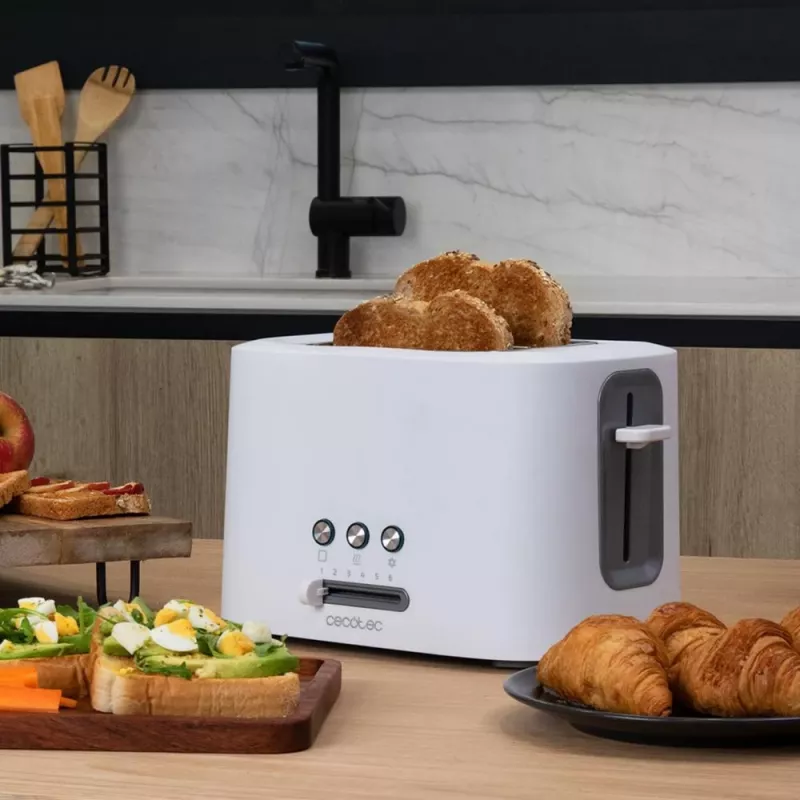 Toster Toast&Taste 9000 Double Biały (Biały, 980 W, na 2 kromki)
