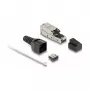 Wtyk RJ45 do LSA DeLOCK Cat.6A bez narzędziowy z odciążeniem