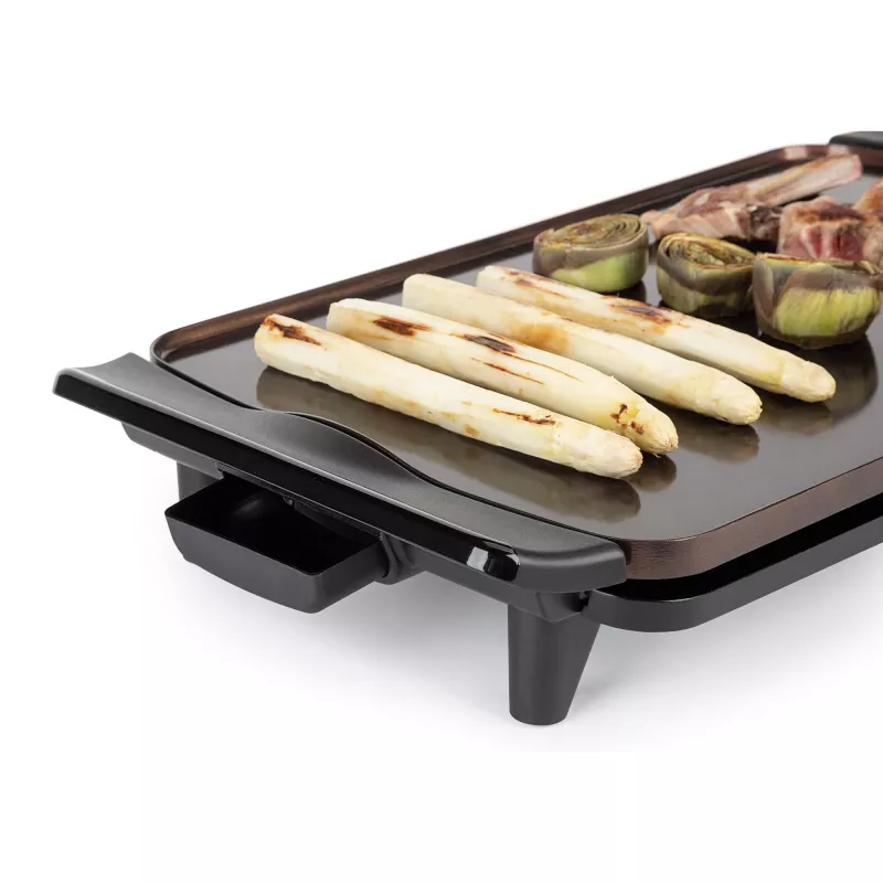 Grill kontaktowy JATA JEGR0550 2500W Czarny Aluminium Prostokątny