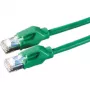 DRAKA Kabel krosowy Kat.6 Klasa E S/FTP UC900 TM21 LSOH zielony 1m