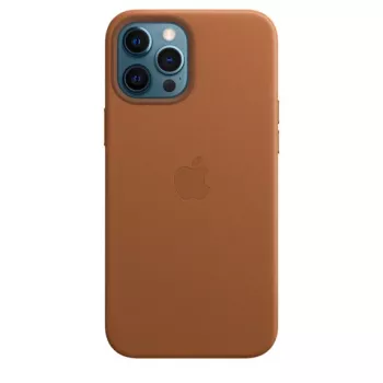 Apple Leather Case MHKL3ZM/A iPhone 12 Pro Max Saddle Brown Original Seal