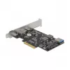 Wewnętrzny adapter USB 3.2 Gen 2 DeLOCK 90060