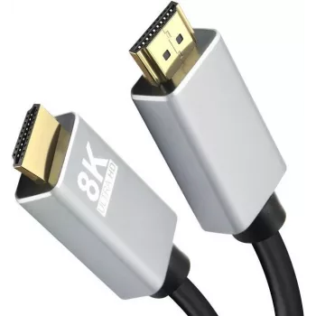 Kabel HDMI helos 288397 wtyk-wtyk PREMIUM 8K 1,0 m czarny