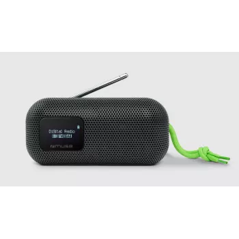 Głośnik Muse z radiem FM | M-750 FBT | 10 W | Wodoodporny | Bluetooth | Czarny | Przenośny | Połączenie bezprzewodowe