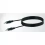 Kabel audio SCHWAIGER 3,5 mm męski–męski, 3 m, czarny