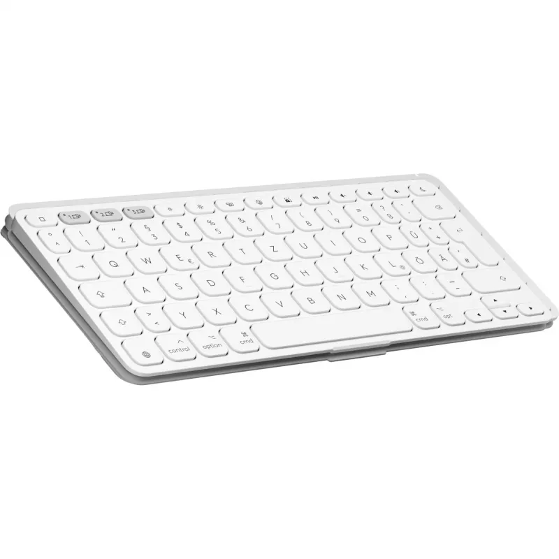 Logitech Keys-To-Go 2 Klawiatura Uniwersalna Bluetooth QWERTZ Niemiecka Biała