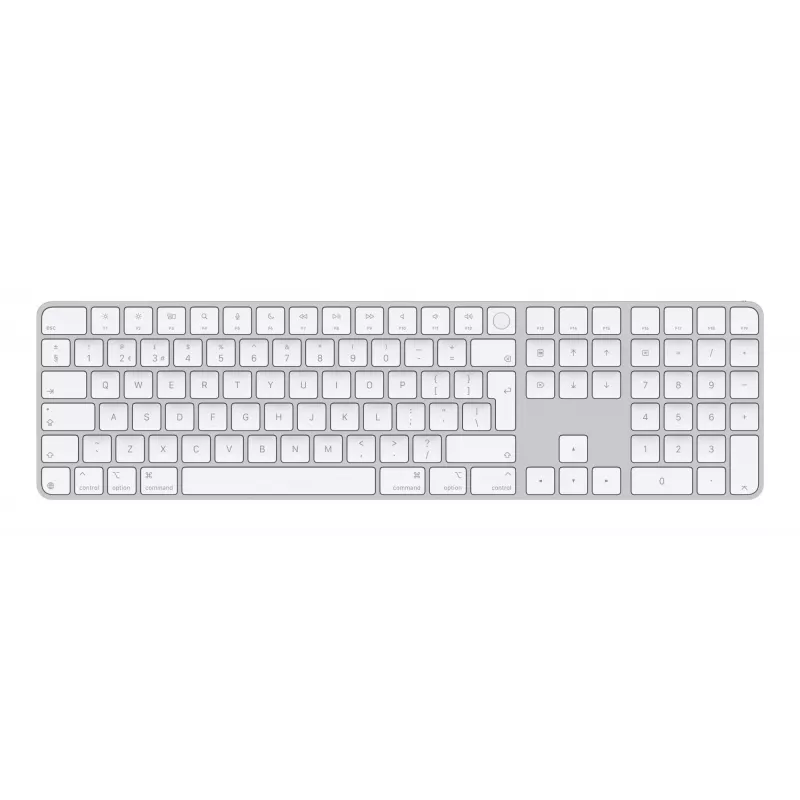 Apple Magic klawiatura uniwersalna USB + Bluetooth QWERTY angielska biała