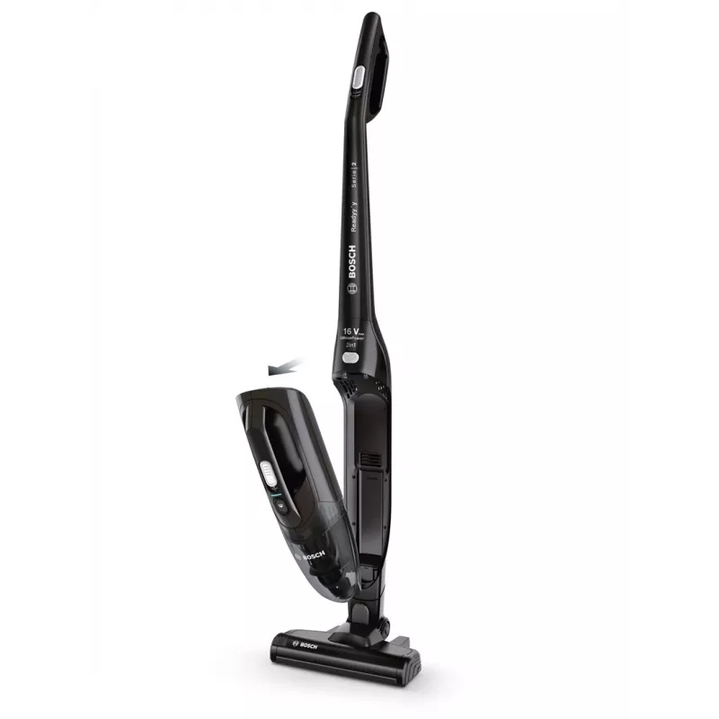 Bosch Serie 2 BCHF216B odkurzacz pionowy/elektroszczotka Zasilany bateriami Na sucho Cyklonowy Bezworkowy 0.4 L 145 W Czarny