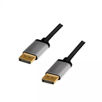 Kabel DisplayPort LogiLink CDA0102 3 m Szary Czarny