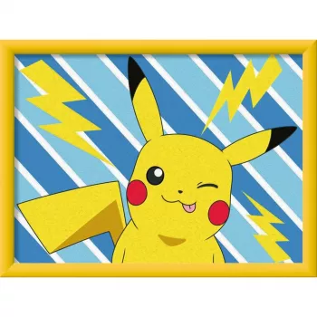 Zestaw do malowania Ravensburger CreArt — Cheeky Pikachu (model 25557) zestaw maluj po numerach