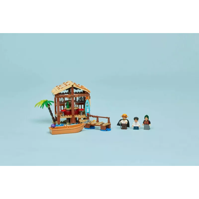Zestaw LEGO One Piece 75636 Wioska Wiatrakowa Chata, 299 elementów, 3 minifigurki, 8+ lat