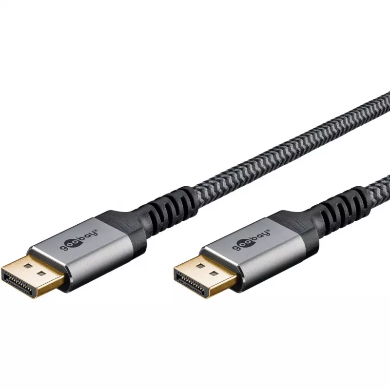 Przewód Goobay DisplayPort 2.0/2.1, 80 Gbit/s | 75685 | DisplayPort na DisplayPort