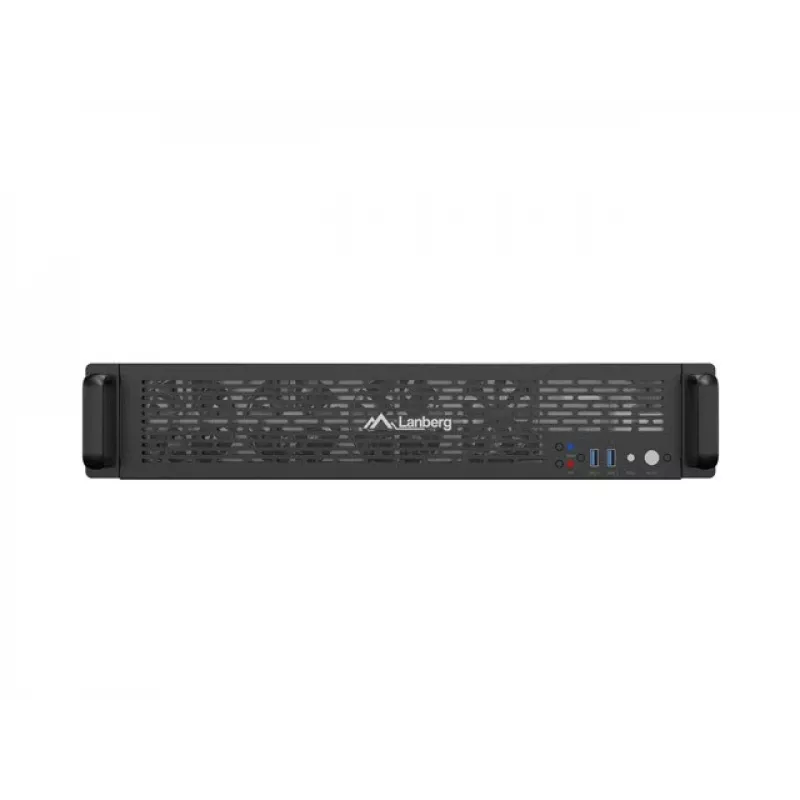 Obudowa rack Lanberg SC01-6502-12B 2U czarna 7 wentylatorów