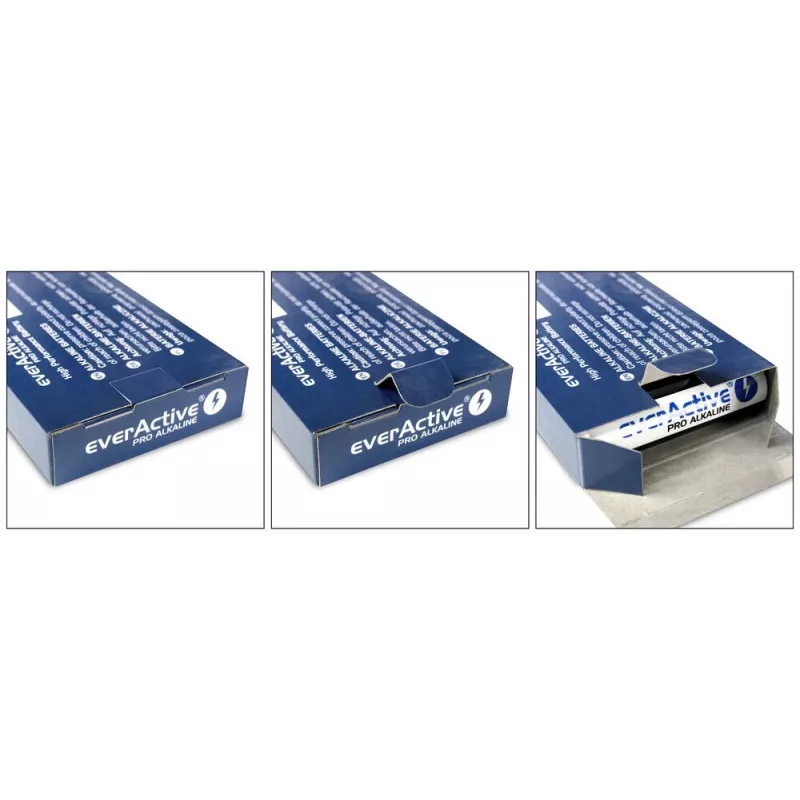 Bateria alkaliczna jednorazowa everActive LR0310PAK AAA 1,5V 1250 mAh w opakowaniu 10 szt.