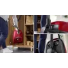 Odkurzacz Bosch BGB 41RD3H — 600 W, worek na kurz 4 l, filtr HEPA, promień działania 11 m, rura teleskopowa, czerwony