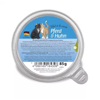 GRANATAPET Filet á la carte Koń z kurczakiem - mokra karma dla kota - 85g