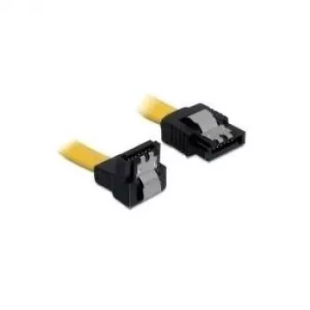 Kabel SATA DeLOCK 82474 30cm żółty