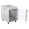 Wolnostojąca szafa rack LANBERG FF01-6815-12SL 15U, 600×800×922 mm, 1200 kg, IP20, szary