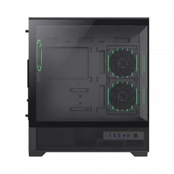 Obudowa Gamemax | VISTA 2 AB | Czarny | Midi Tower | Bez zasilacza