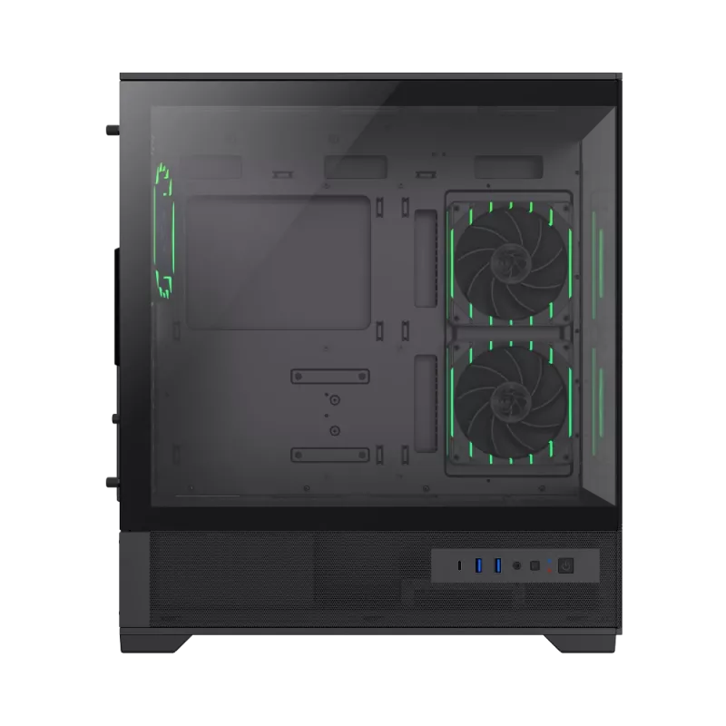 Obudowa Gamemax | VISTA 2 AB | Czarny | Midi Tower | Bez zasilacza