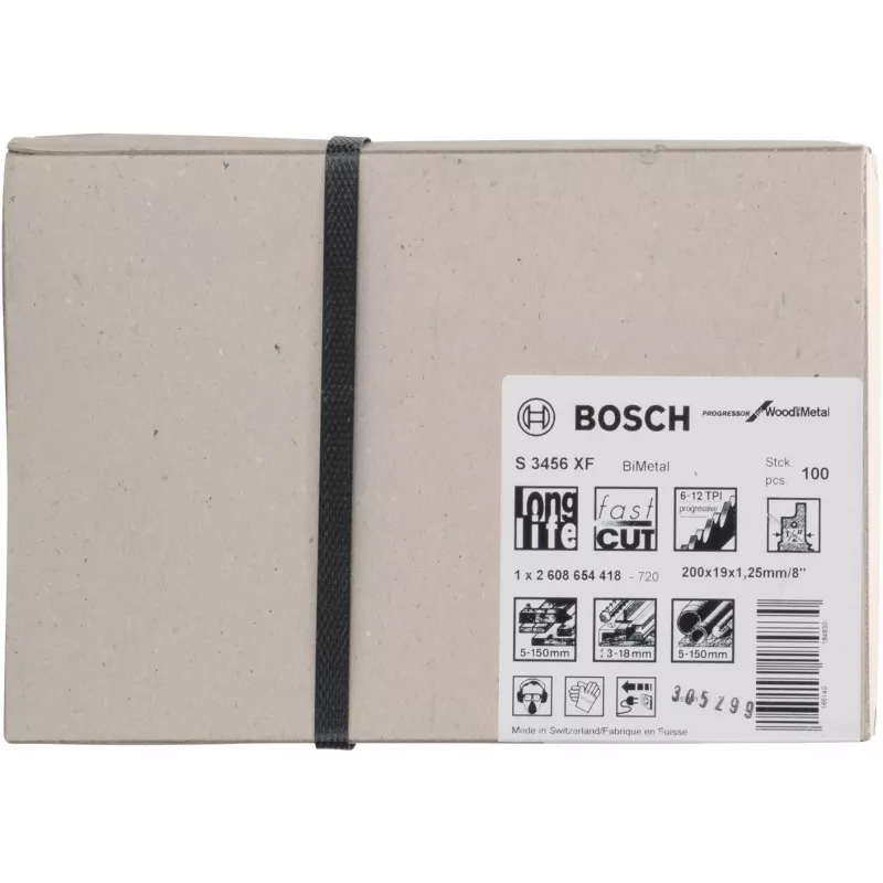 Brzeszczot do pilarki szablastej Bosch S 3456 XF Bimetal 20 cm 1 szt.