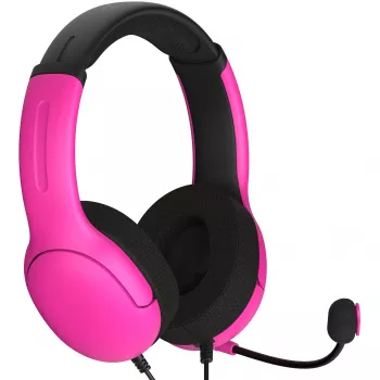 PDP PS5 & PC NEBULA ULTRA VIOLET AIRLITE WIRED HEADSET, Przewodowy, Gaming, Słuchawki, Czarny, Różowy