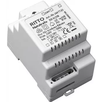 Zasilacz Ritto 1647701 24V 1,5A – montaż na szynę DIN 24 V DC, 1,5 A wyjście
