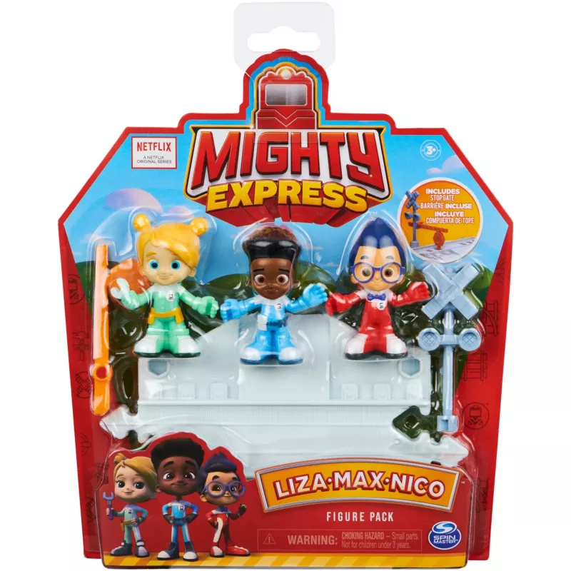 Mighty Express Kinderfiguren 3er-Set, Play Figurine