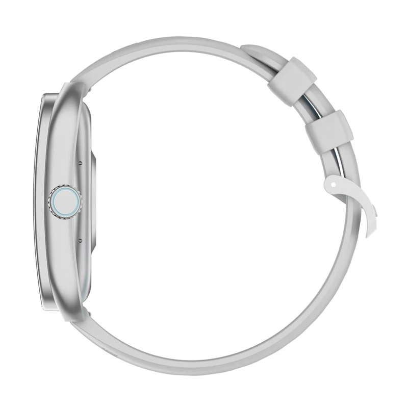 Smartwatch Colmi P86 srebrny Bluetooth z monitorem tętna, srebrna koperta