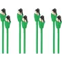 Kabel sieciowy ShiverPeaks SC08-41033-4 Cat8.1 F/FTP (FFTP) 2 m RJ-45, pozłacane styki, zielony
