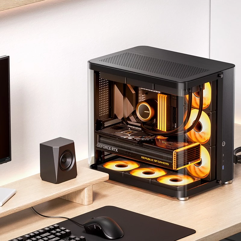 Obudowa PC Jonsbo TK-2 2.0 Midi Tower Czarna