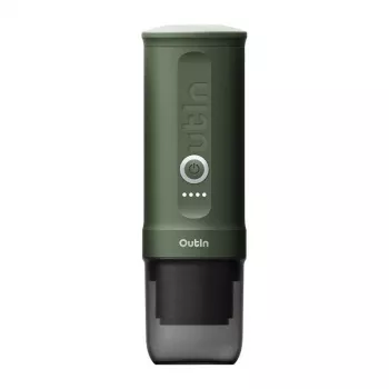Ekspres do kawy OUTIN Outin Nano Czarny, Zielony — kawa mielona, 20 bar, bateria 7500 mAh, 0,67 kg