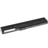 Bateria zielony Cell AS02 do serii ASUS K52 — Li‑Ion 4400 mAh, 11,1 V, 6 ogniw, czarna