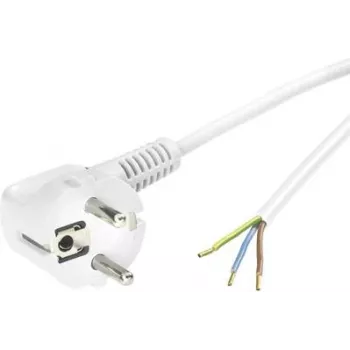 Lappkabel Kabel połączeniowy [Wtyk uziemiony - wtyk uziemiony - kabel, otwarty koniec] Biały 3 m 70261135 (70261135)