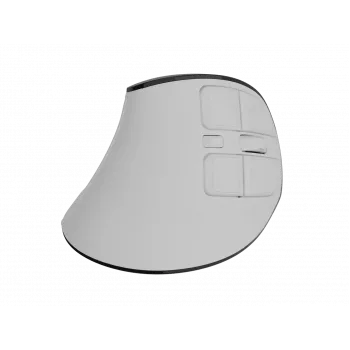 Bezprzewodowa mysz pionowa NATEC Euphonie Pro Bluetooth 5.0, 4000 DPI, programowalna, cicha, biała