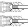 Goobay SAT Antenna Cable (klasa A, >85 dB), 2x ekranowany, 3 m, biały - wtyk F > wtyk F (w pełni ekranowany) (66623)