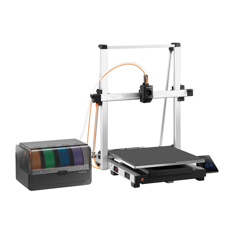 Drukarka 3D AnyCubic Kobra 3 Max Combo — pole robocze 420×420×500 mm, PETG/PLA, maks. temp. dyszy 300°C, stół 90°C, Wi‑Fi