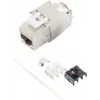 Moduł Keystone S/CONN 08-10030 Płaski Metaliczny RJ-45