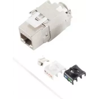 Moduł Keystone S/CONN 08-10030 Płaski Metaliczny RJ-45