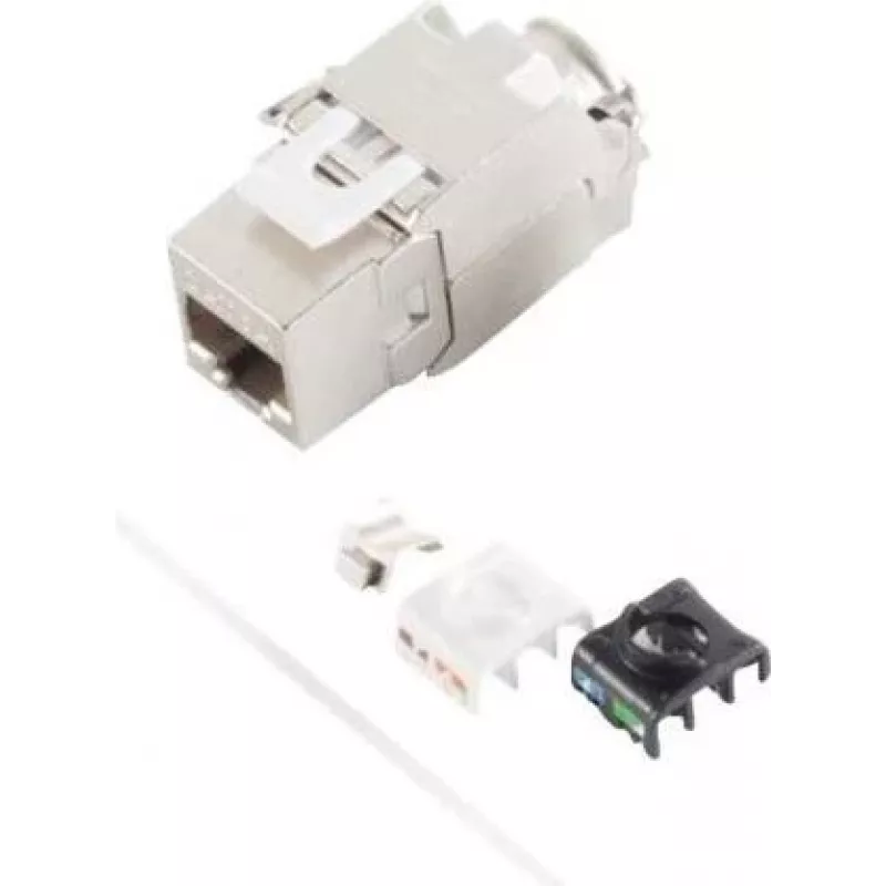 Moduł Keystone S/CONN 08-10030 Płaski Metaliczny RJ-45