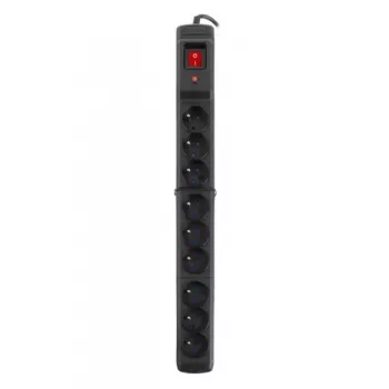 Listwa przeciwprzepięciowa Armac M9/15/CZ czarna 9 gniazd AC 250V 1.5m