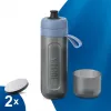 Butelka filtrująca BRITA Active 600 ml pastelowy niebieski z filtrami