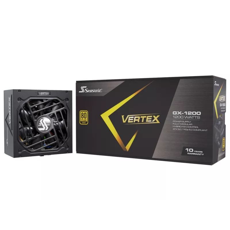 Seasonic VERTEX 1200W (GX-1200) 80 PLUS Gold Modularny Zasilacz ATX 3.0