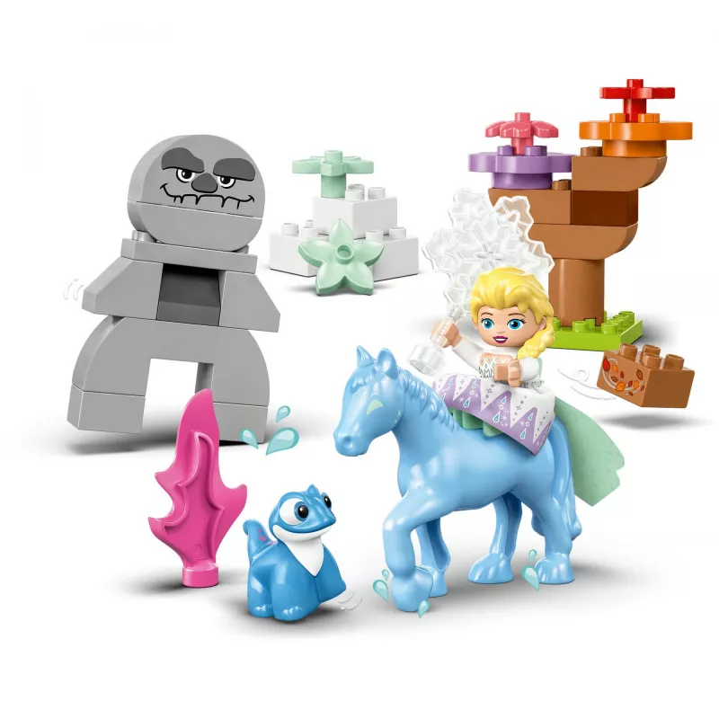 Zestaw LEGO DUPLO 10418 — Disney Elsa i Bruni w Zaczarowanym Lesie, 31 elementów, 2+ lat