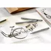 Fineliner Faber-Castell 166008 Czarny 8 szt.