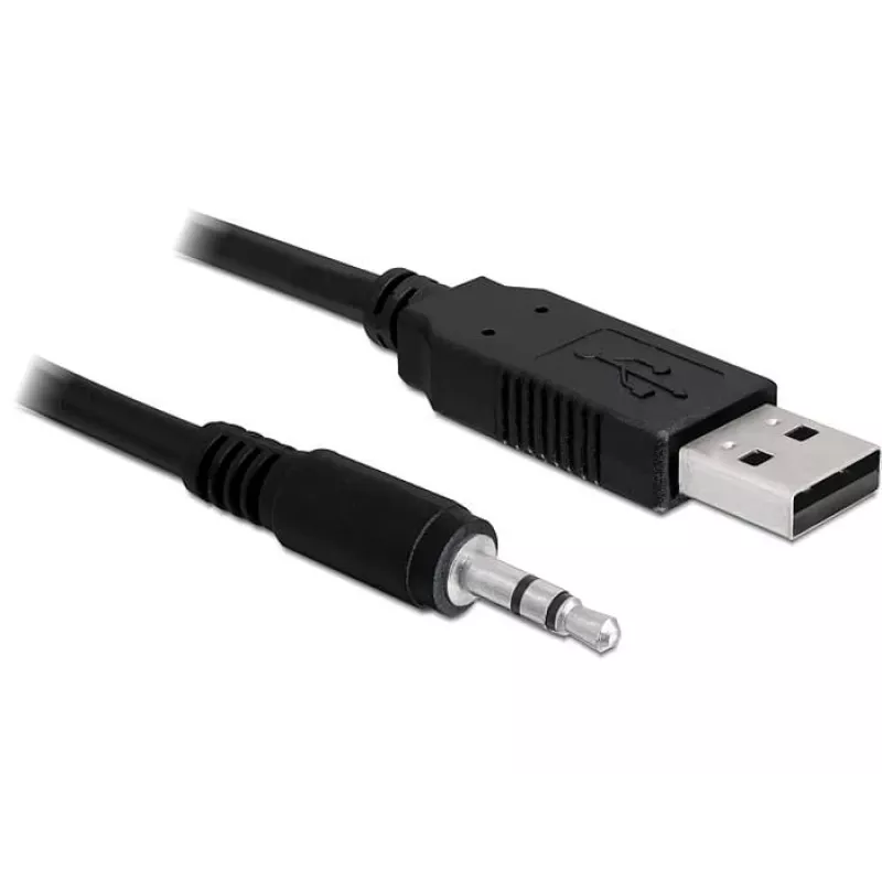DeLOCK 83115 Konwerter USB 2.0 na Serial TTL z wtykiem jack 3,5 mm, 1,8 m - 5 V
