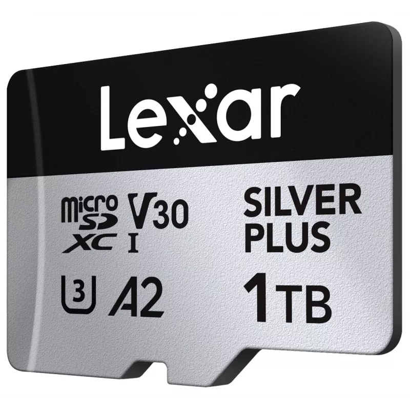 Karta pamięci Flash Lexar 1 TB UHS-I MicroSDXC srebrny PLUS