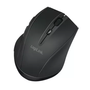 Logilink Mysz bezprzewodowa BT5.0, ergonomiczna, czarna